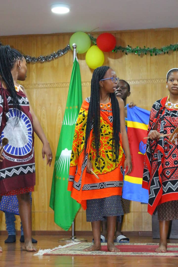 Eswatini Students proudly display Eswatini Culture at colorful event in