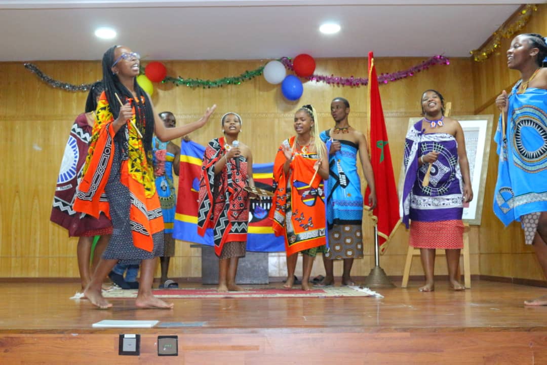 Eswatini Students proudly display Eswatini Culture at colorful event in